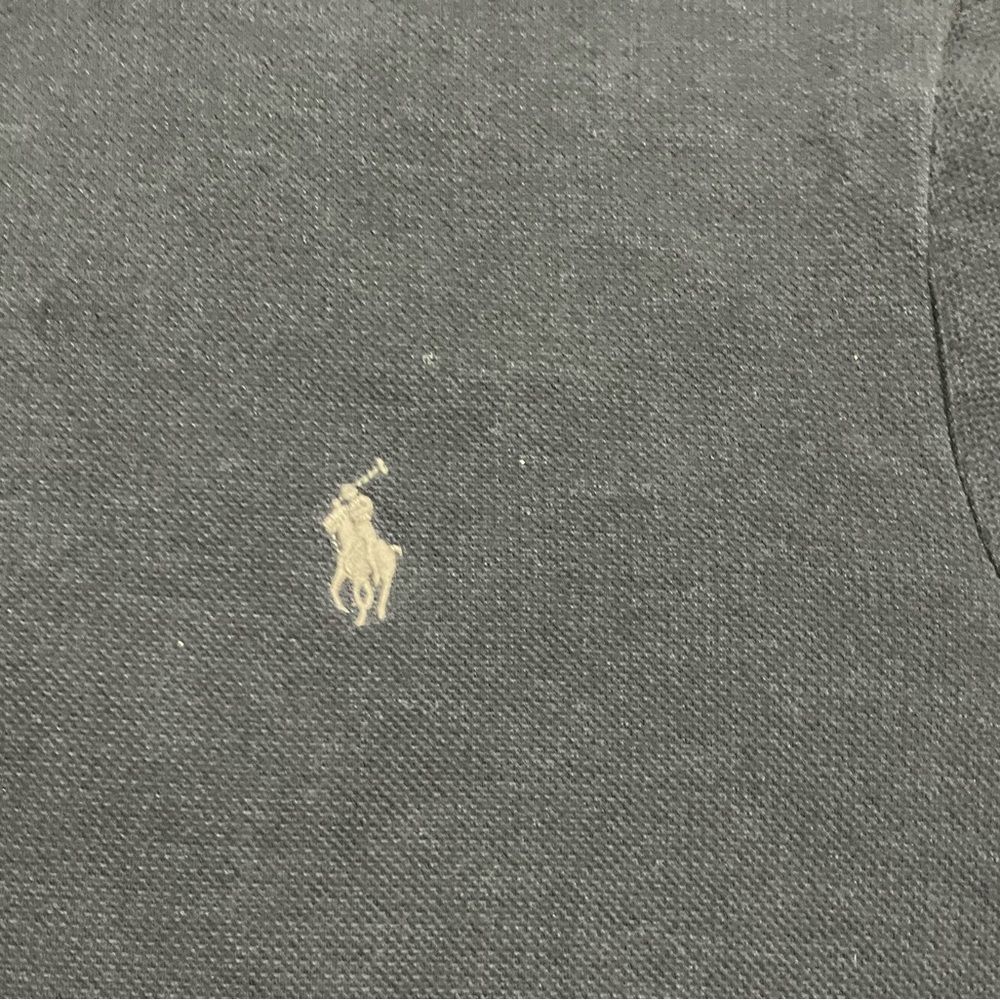 Polo Ralph Lauren Brushed Cotton 1/4 Zip Pullover Sweater Navy Men's XXL Logo - Picture 5 of 8